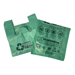 Sacola Plástica padrão Prefeitura Verde 48x55 c/ 500 unidades Altaplast