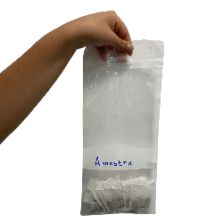 Saco para Amostra com Tarja 15x35cm Altaplast 500 unidades