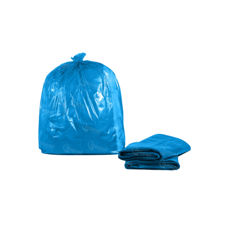 Saco p/Lixo 40L Azul Itacel