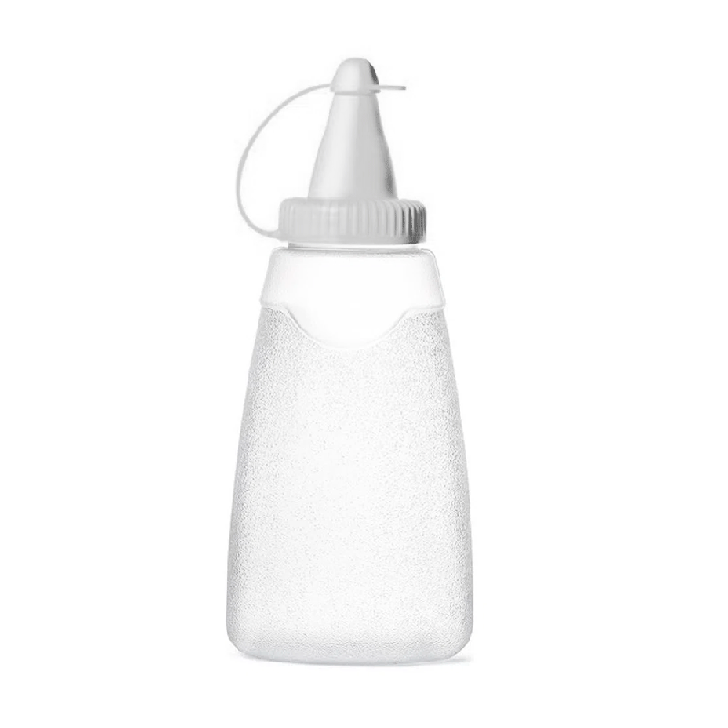 Bisnaga Plástica Branca para Condimentos 210ml Sanremo