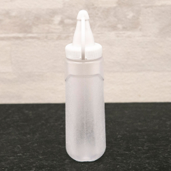 Bisnaga Plástica Branca para Condimentos 210ml Sanremo
