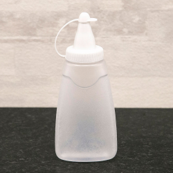 Bisnaga Plástica Branca para Condimentos 210ml Sanremo