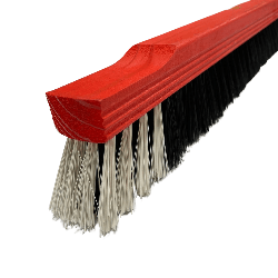 Vassoura de Pelo Sintético 60cm Base de Madeira DSR Sem Cabo