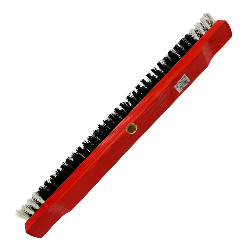 Vassoura de Pelo Sintético 60cm Base de Madeira DSR Sem Cabo