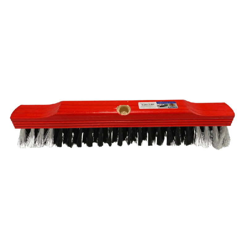 Vassoura de Pelo Sintética 40cm Base de Madeira Sem Cabo