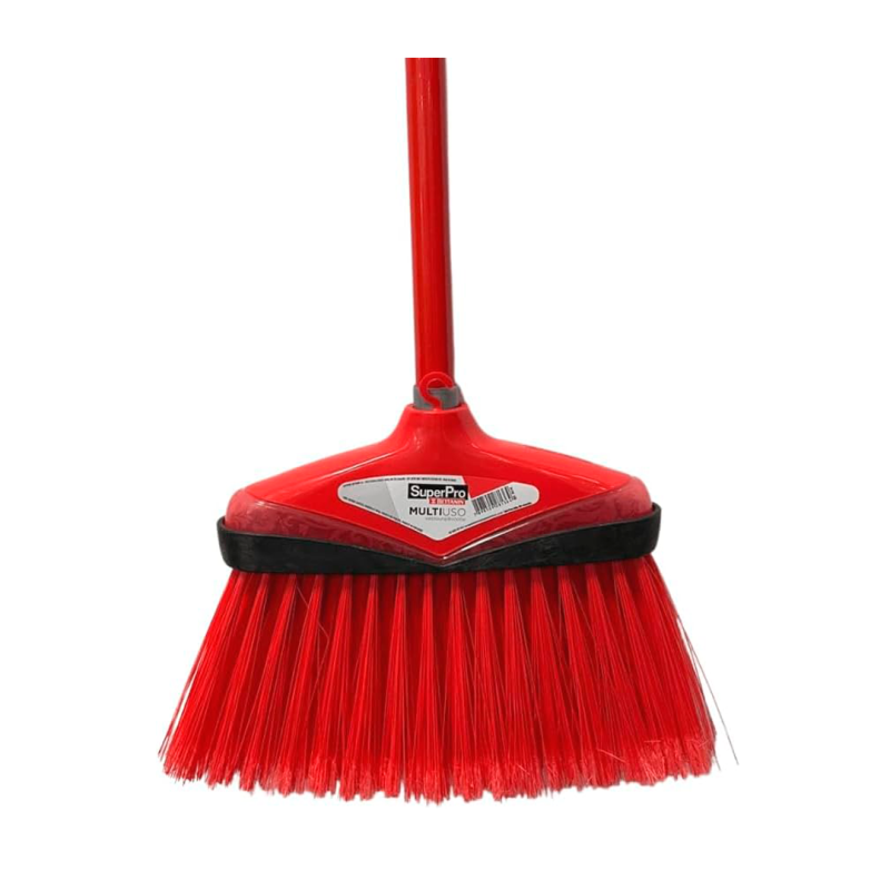 Vassoura Noviça Multiuso com cabo Vermelho Bettanin 9674C