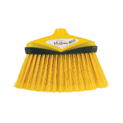 Vassoura Multiuso com Cabo de Alumínio Amarelo 9672C Super Pro Bettanin