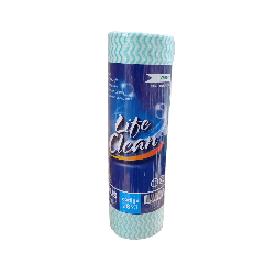 Pano Multiuso 28x25 Verde Life Clean 50 unidades