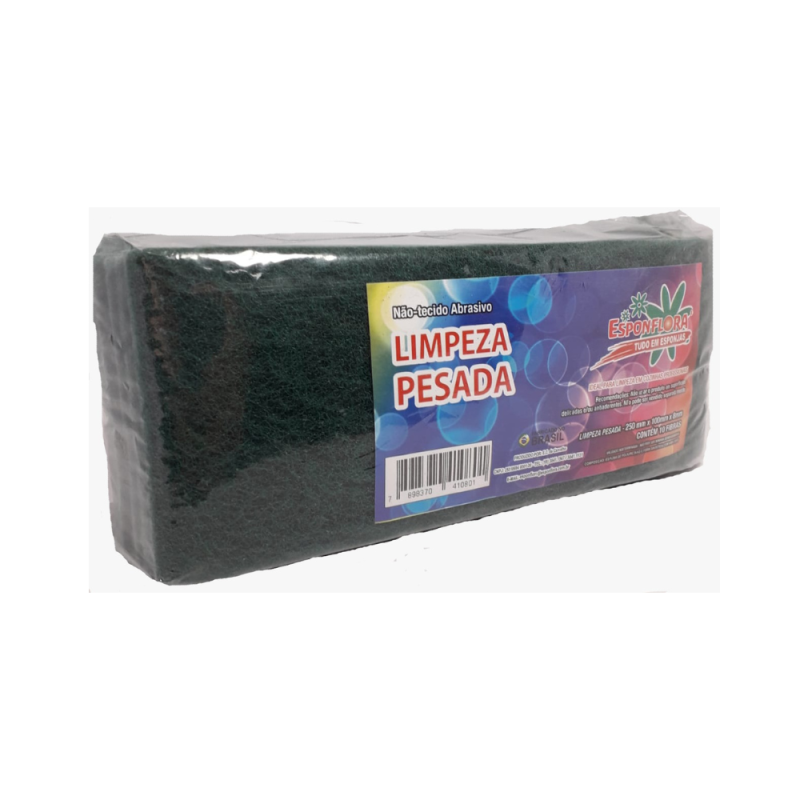 Fibra Limpeza Pesada Esponflora - 10 unidades
