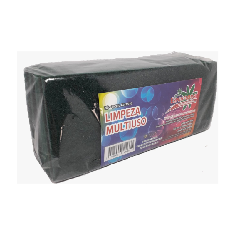 Fibra para Limpeza Multiuso Esponflora