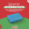 Esponja Antiaderente Esponflora Azul