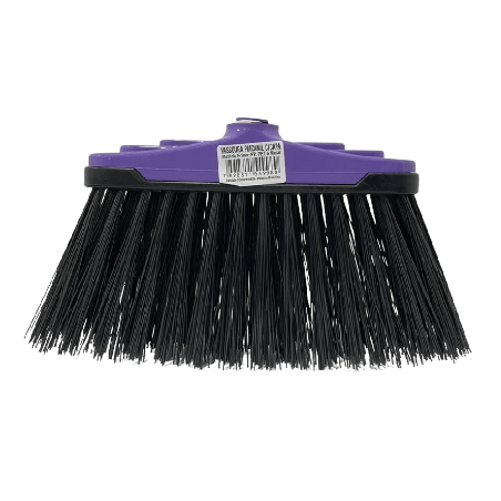 Vassoura Piaçanil plástica luxo sem cabo Indicada para Uso Interno