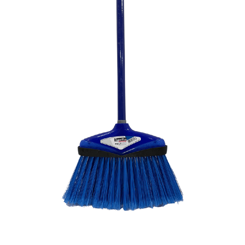 Vassoura Multiuso com Cabo Azul 9673C Super Pro Bettanin Indicada para Pisos Lisos