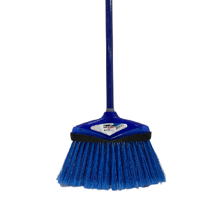 Vassoura Multiuso com Cabo Azul 9673C Super Pro Bettanin Indicada para Pisos Lisos