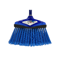 Vassoura Multiuso com Cabo Azul 9673C Super Pro Bettanin Indicada para Pisos Lisos