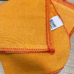 Flanela 28x38cm Amarela Caebi 12 unidades