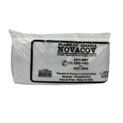 Flanela Branca 28x58cm Novacov com 12 unidades