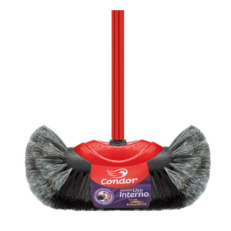 Vassoura Bola Varre Mais Condor Ref V-2 Indicada para Uso Interno