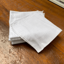 Flanela 28x48 Amarela Novacov 12 unidades