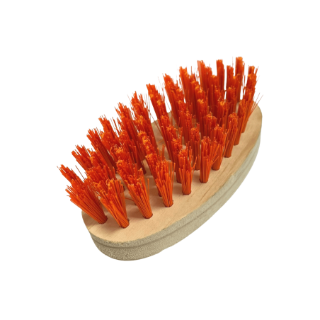Escova Oval Base Madeira DSR