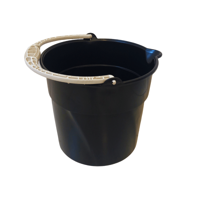 Balde com Alça Preto  Agraplast 14l