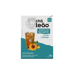 Chá Leão Gelado Ice Tea com Pêssego 25g