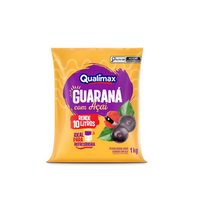 Suco Qualimax Guaraná Com Açaí 1 Kg