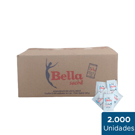 Sal de Mesa Sachê Bella 2.000 unidades