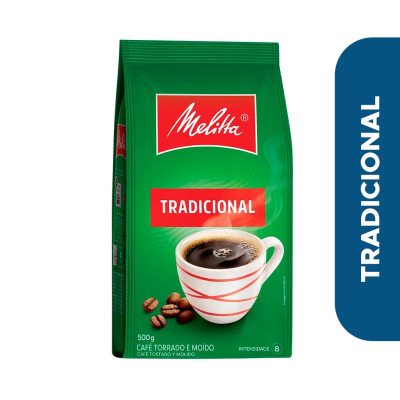 Café Melitta Tradicional Pouch 10x500g