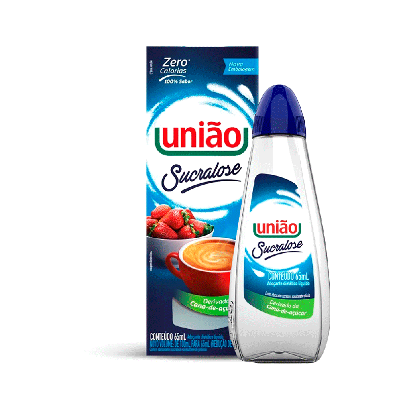 Adoçante Líquido Sucralose União 65ml