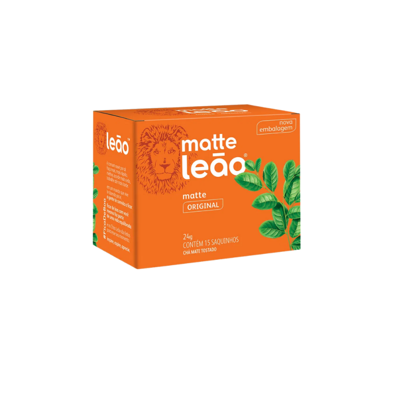 Chá Matte Natural Leão 24g