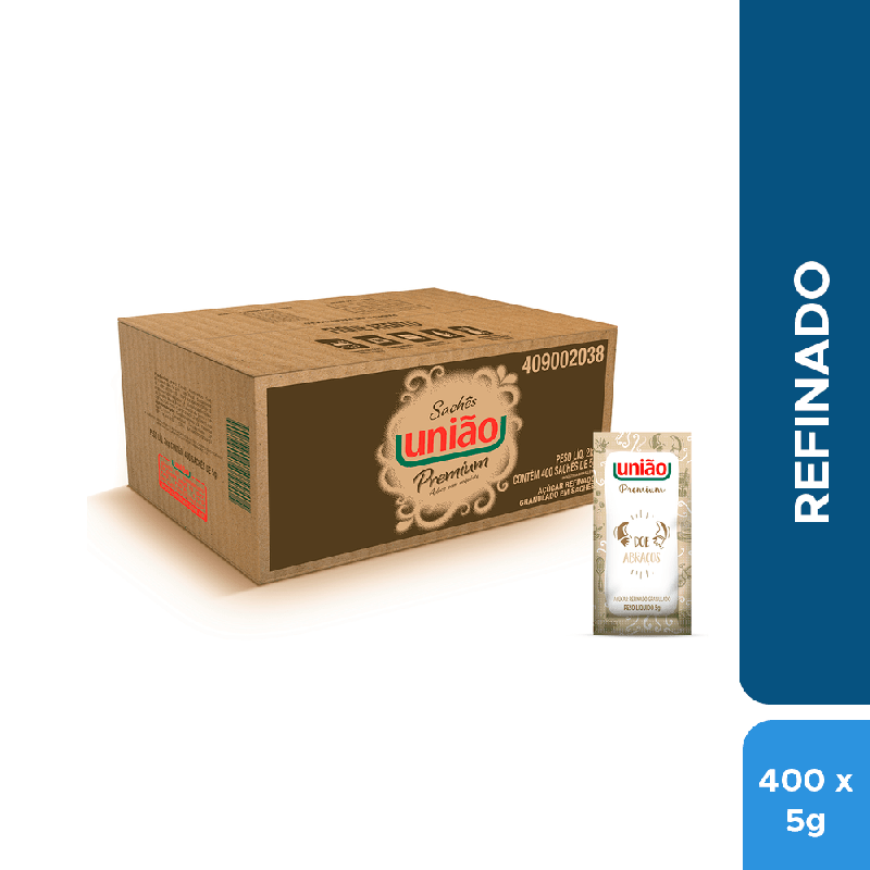 Açúcar União Sachê 400x5g