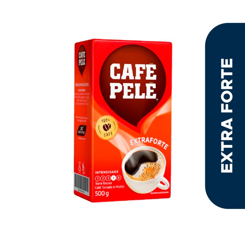 Café Pelé Extra Forte Vácuo 20x500g
