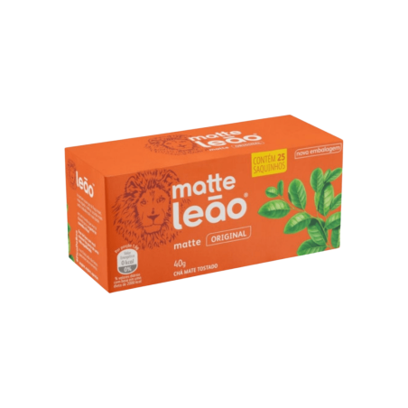 Chá Matte Leão Natural com 25 Sachês