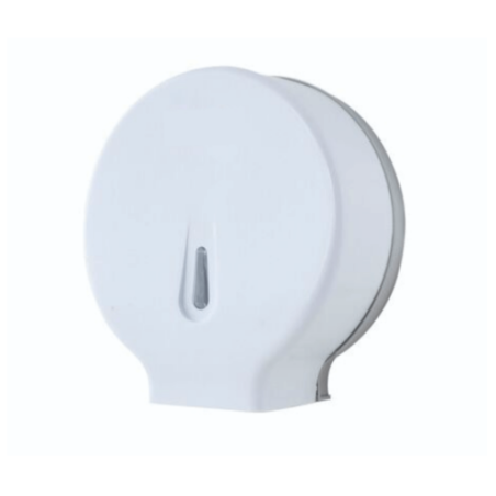 Dispenser para Papel Rolão de 300/600 metros Branco Sustentável Trilha