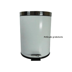 Lixeira 30L Inox com Tampa por Acionamento de Pedal JSN PI30