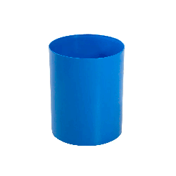 Lixeira Redonda Sem Tampa Azul JSN EB1A