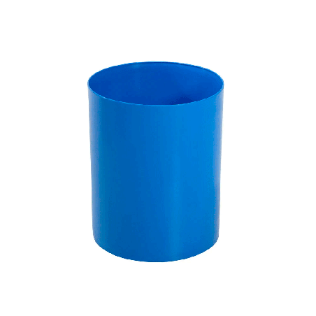 Lixeira Redonda Sem Tampa Azul JSN EB1A