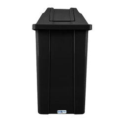 Lixeira 100L Quadrada Preto Basculante JSN Q100P