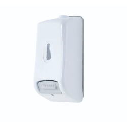 Saboneteira com Reservatório Sustentável Branco Trilha 800ml