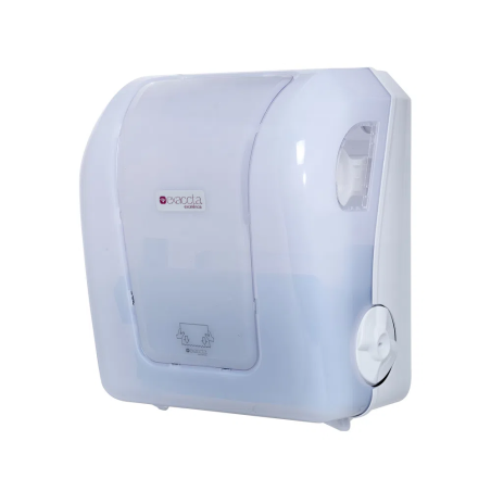 Dispenser Toalheiro Puxe e Corte Mini para Papel Bobina E-DPCM007 Exaccta
