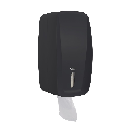 Dispenser para Papel Higiênico Interfolhado Cai cai Preto Invoq