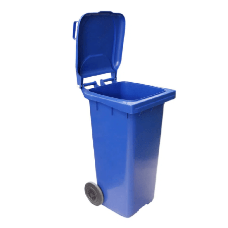 Contentor 120L com Rodas e Tampa Azul JSN C120A