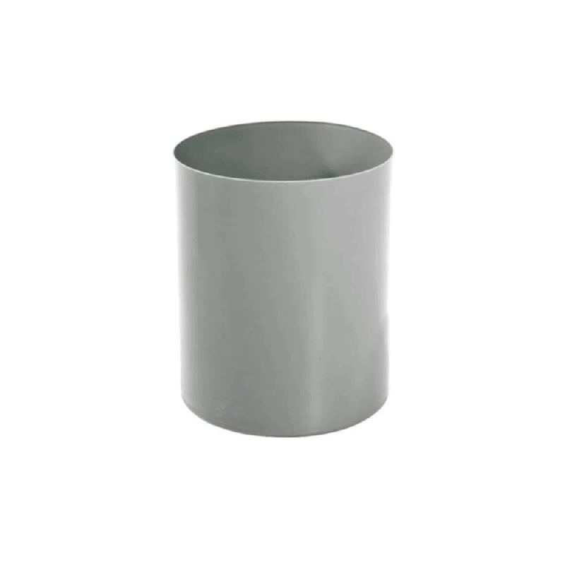 Lixeira 12L Redonda Sem Tampa Cinza JSN EB1C