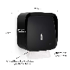 Dispenser Toalheiro para Papel Interfolha 2 e 3 dobras Preto Invoq Premisse