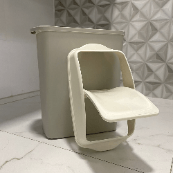 Lixeira 8,8L Retangular Tampa Basculante Sanremo