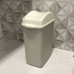 Lixeira 8,8L Retangular Tampa Basculante Sanremo