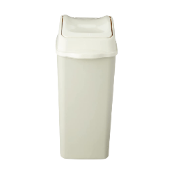 Lixeira 20,5L Retangular Basculante Gelo Sanremo