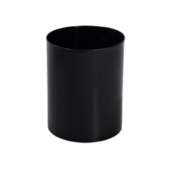 Lixeira 12L Redonda Sem Tampa Preta EB1P JSN