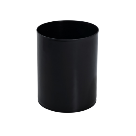 Lixeira 12L Redonda Sem Tampa Preta EB1P JSN